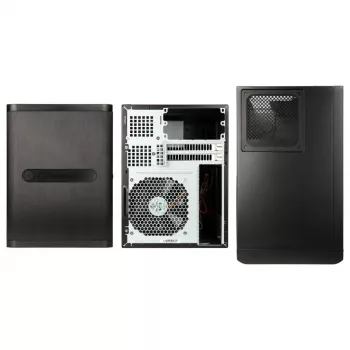Computergehäuse Silverstone SST-DS380B Mini-ITX Schwarz
