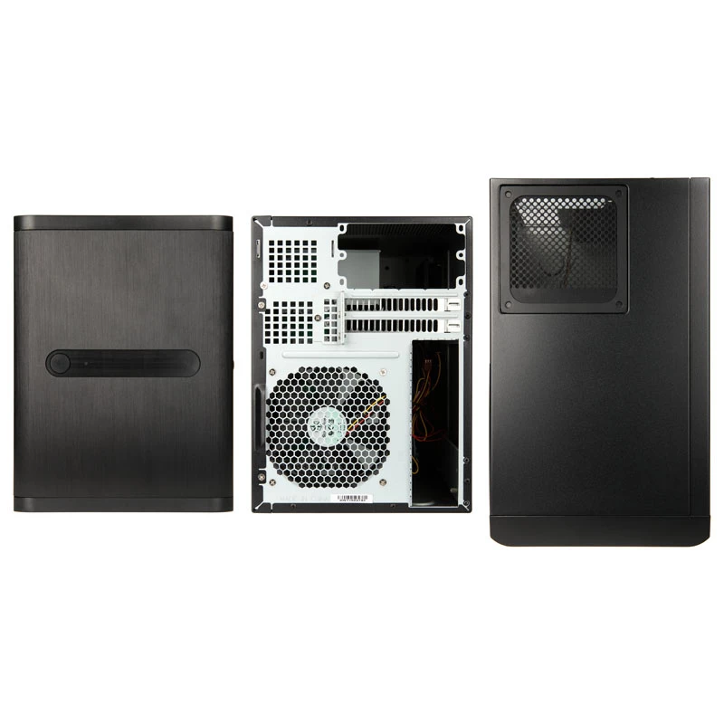 Computergehäuse Silverstone SST-DS380B Mini-ITX Schwarz