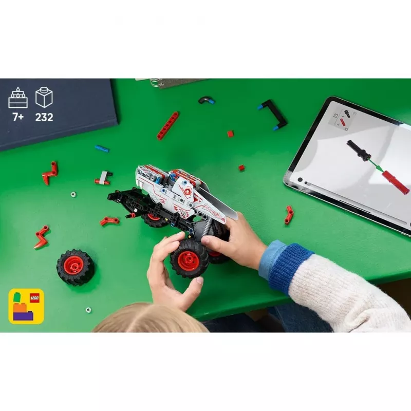 LEGO TECHNIC 42200 Monster Jam™ ThunderROARus™ mit Rückziehmotor