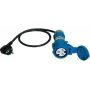Benning Messadapter [Schutzkontaktstecker - CEE-Kupplung] Messadapter 32 A CEE - 3-polig Blau (044144)