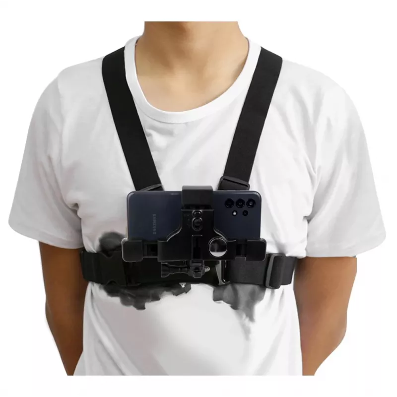 Sportgurt MACLEAN MC-445 — universelle Brusthalterung für Telefone, Kameras und GoPro