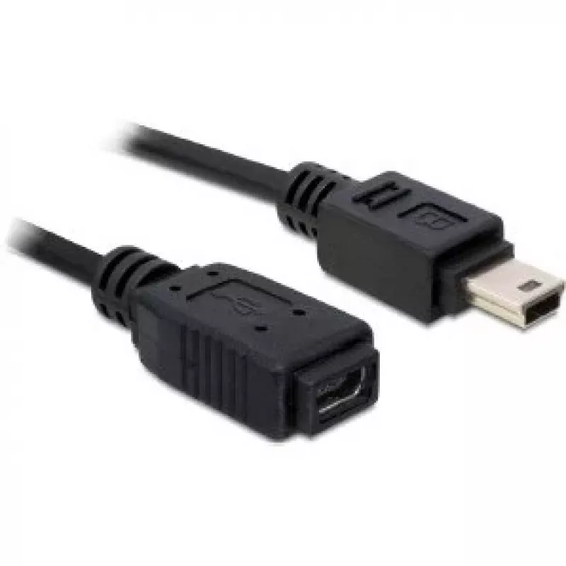 USB-Kabel DeLOCK 82667 1m Schwarz Stecker/Buchse