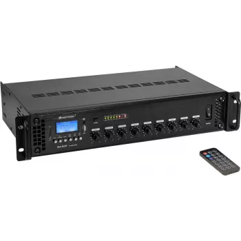 Mischverstärker Omnitronic MA-60P 60W 100V — 60 W ELA-Mischverstärker mit 100-V-Ausgang