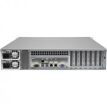 Supermicro SC825 BTQC-R1K23LPB - Rack-Montage - 2U - verbessertes, erweitertes ATX - SATA/SAS - Hot-Swap 1200 Watt - Schwarz