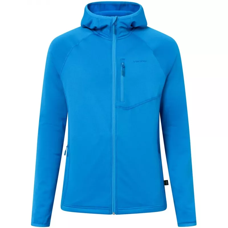 Viking Jukon Hoodie Zip Sweatshirt - blau