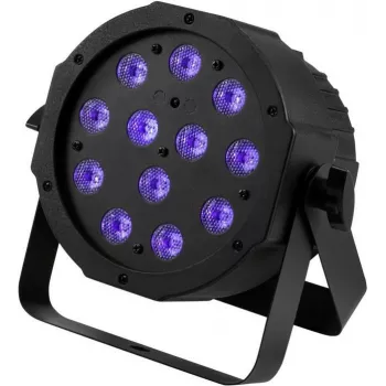 LED-Bodenleuchte EUROLITE SLS-12 UV 12x3W — UV-Washlight, 12×3W LEDs