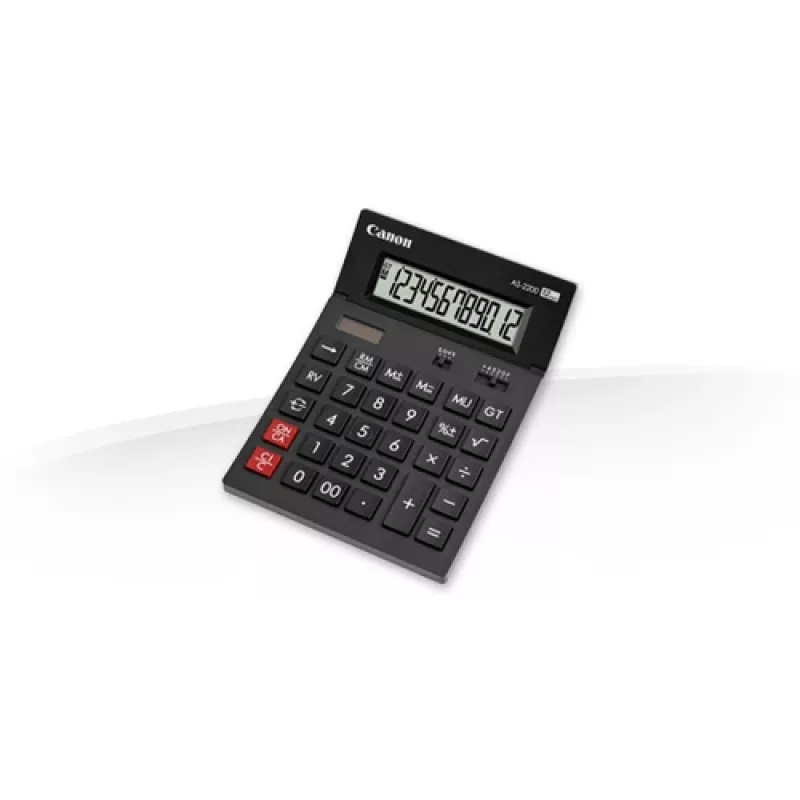 Canon AS-2200 Taschenrechner Desktop Anzeige Schwarz