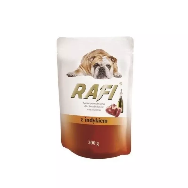 Nassfutter für Hunde Dolina Noteci Rafi – Truthahn mit Blaubeere & Cranberry, 300 g, getreidefrei, 78% Feuchtigkeit