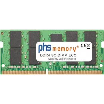 PHS-memory 32GB RAM Speicher DDR4 SO DIMM ECC 3200MHz PC4-25600-P 260 Pin DIMM 1,2 Volt (SP520353)