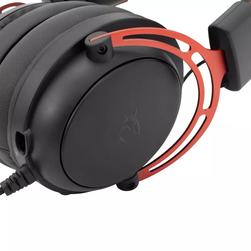 Kopfhörer White Shark GH-2341 Gorilla Schwarz/Rot