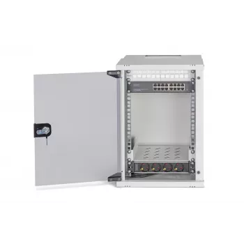 Wandmontage-Rack Digitus DN-49102-SET 9U 315 x 300 mm Grau