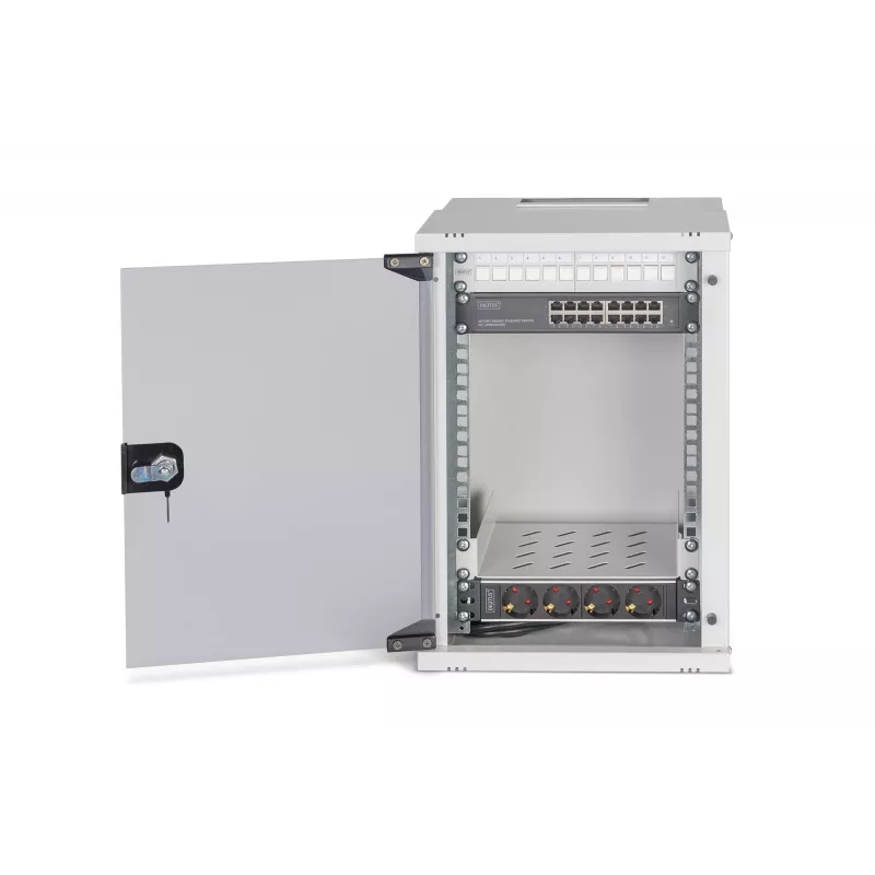 Wandmontage-Rack Digitus DN-49102-SET 9U 315 x 300 mm Grau