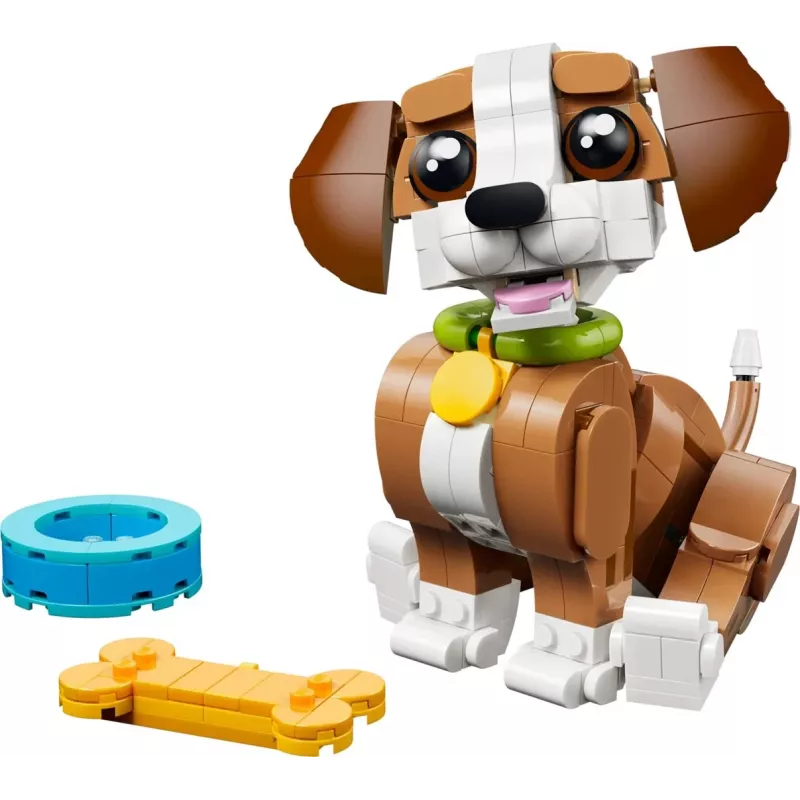 LEGO CREATOR 3 IN 1 31382 Süße Tiere: Verspielter Welpe