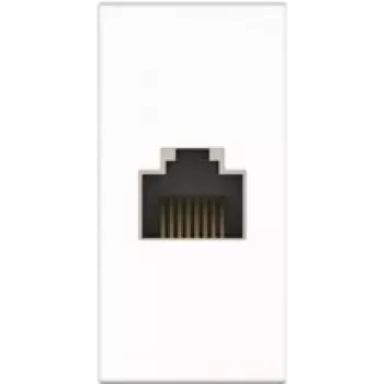 Kindermann 7464000527. Buchsen-Typ: RJ-45, Module Menge (max): 1 Modul(e). Produktfarbe: Weiß. Breite: 45 mm, Tiefe (min): 4,7 cm (7464000527)