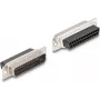 DeLOCK D-Sub 15 Pin Buchse auf RJ45 Buchse Montagesatz weiß VGA RJ-45