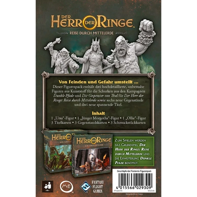 Asmodee Der Herr der Ringe: Reisen durch Mittelerde - Kreaturen der Dunkelheit Erweiterung