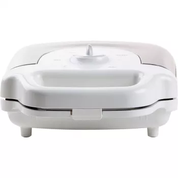 Waffeleisen Domo DO9222W 2 Waffeln 900 W Schwarz Weiß