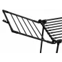 Wäscheständer PROMIS MONZA ausziehbar groß schwarz - klappbar freistehend, H1160mm B2600mm T6000mm