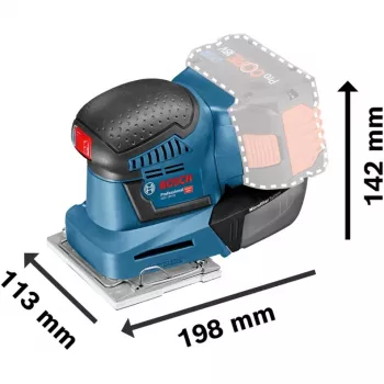 Bosch GSS 18V-10 Professional Akku-Exzenterschleifer