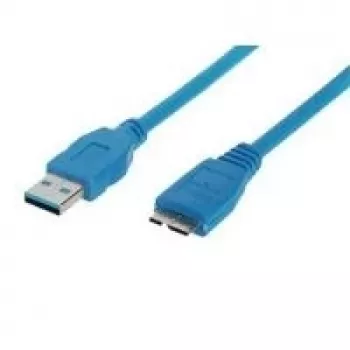 USB-Kabel ShiverPeaks BS77191 1m USB 3.2 Gen 1 Micro-USB B Blau