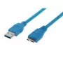 USB-Kabel ShiverPeaks BS77191 1m USB 3.2 Gen 1 Micro-USB B Blau