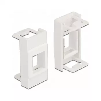 Keystone-Halter DeLOCK Easy 45 Modul 22,5 x 45 mm weiß