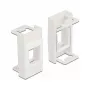 Keystone-Halter DeLOCK Easy 45 Modul 22,5 x 45 mm weiß