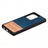 Schutzhülle für Smartphone Man and Wood Galaxy S20 Ultra Denim Schwarz