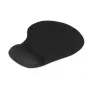 Mauspad IB0X IMP003 mit Handgelenkauflage, schwarz, 190×230 mm
