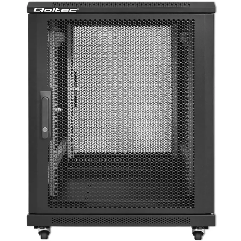 19-Zoll-Rack-Schrank QOLTEC 54519 15U – Netzwerk-/Server-Gehäuse, 15U Höhe, 19-Zoll-Montage
