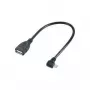 USB-Kabel Renkforce Micro-USB Typ B abgewinkelt – USB 2.0 OTG, 5V 0,5A