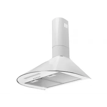 Wandhaube MAAN Mix 3, 600 mm, Aluminium-Fettfilter, 310 m³/h, 3 Geschwindigkeiten, weiß