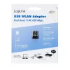Wireless USB WLAN Adapter, 11ac, 650 Mbit
