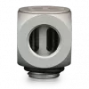 Thermal Grizzly DeltaMate Rotary 90° – Wasserkühlungsanschluss, Nickel matt, 1 Stk. (TG-DM-FIT-0203)