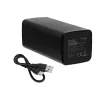 Tragbare Powerbank BLOW PB20G 20000mAh PD 65W, USB-C Ein-/Ausgang, 2x USB-A Ausgänge, schwarz