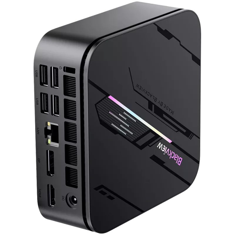 Mini-PC Schwarzview MP100 Pro I5-12450H 16GB 1TB W11 PRO Schwarz