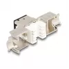 DeLOCK 88118 Keystone-Modul flach Schwarz RJ-45 10 Stück