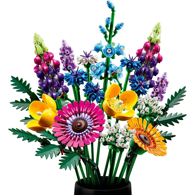 LEGO Icons Wildblumenstrauß Set 10313, Mehrfarbig