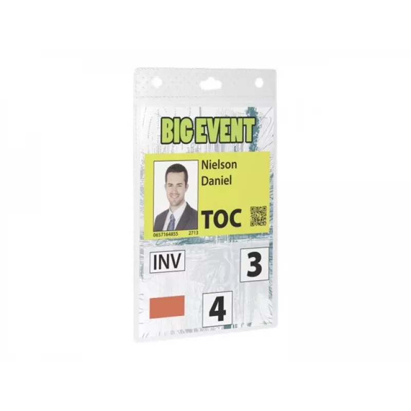 Dokumentenhalter Durable 8526 A6 Hochformat Transparent 20 Stück