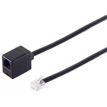 ISDN-Telefonverlängerungskabel ShiverPeaks 70235-6/6 – modularer RJ-Stecker, 15 m