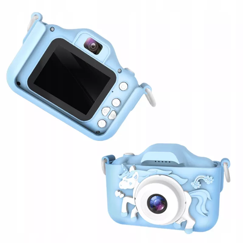 Extralink Kinderkamera H29 Single Blau, 1080P 30fps, 2.0 Display Digitalkamera