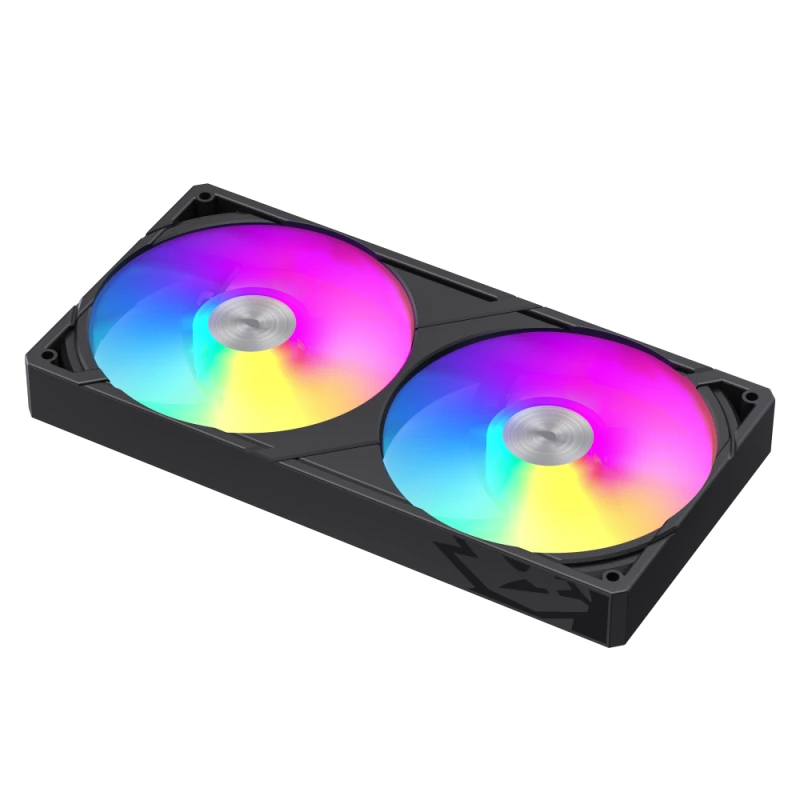 Gamemax CPU-Flüssigkeitskühler | GLACIER 240 LCD BK | Intel, AMD