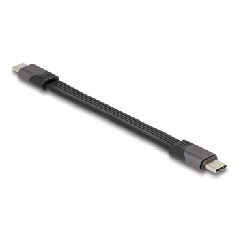 DeLOCK USB-Kabel 40 Gbps Typ-C auf Typ-C 15 cm PD 3.0 100 W