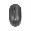 Manhattan Performance III Kabellose Maus, Schwarz, 1000 dpi, 2,4 GHz (bis zu 10 m), USB, optisch, beidhändig, drei Tasten mit Scrollrad, USB-Nano-Empfänger, AA-Batterie (nicht enthalten), reibungsarme Basis, drei Jahre Garantie