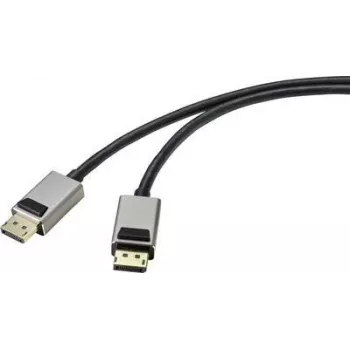 SpeaKa Professional DisplayPort DisplayPort Verbindungskabel [1x DisplayPort Stecker – 1x DisplayPort Stecker] 3,00 m Schwarz (SP-9510452)