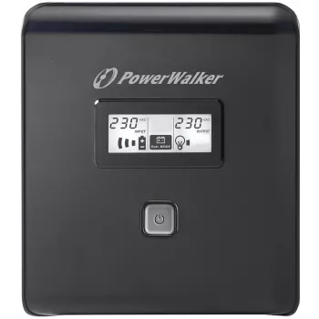 PowerWalker VI 1000 LCD 1 kVA 600 W 4 AC-Ausgänge