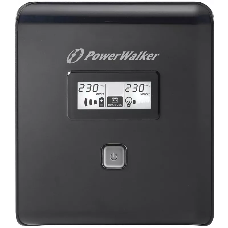 PowerWalker VI 1000 LCD 1 kVA 600 W 4 AC-Ausgänge