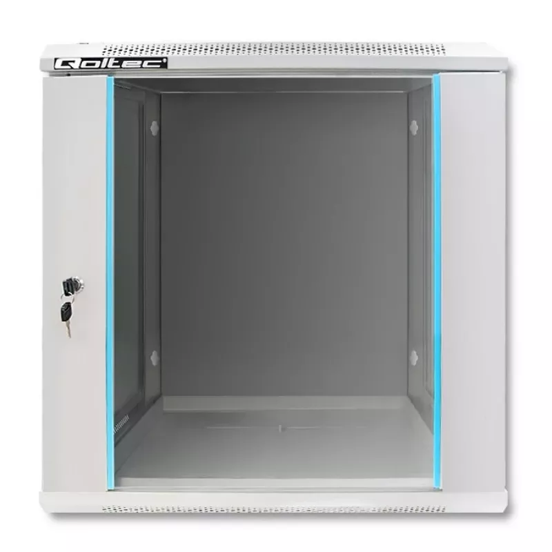 Rack-Schrank QOLTEC 19-Zoll 12U Modell 54485 — Netzwerk-/Servergehäuse