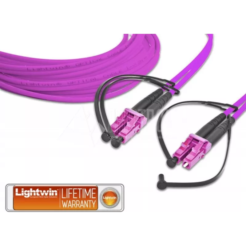 Lightwin Patchkabel, Multimode LC-LC 10m OM4 (LDP-50 LC-LC 10.0 OM4)