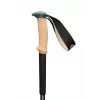 Trekkingstöcke Schwarz Diamond Trail Cork, verstellbar 100–140 cm, Aluminium, Griff aus Kork/EVA, 3-teilig, grün/beige